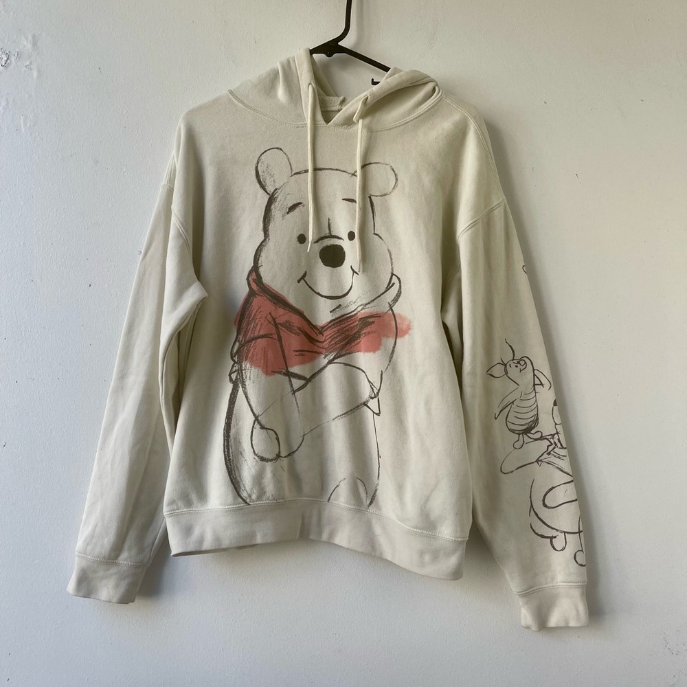 Disney Cream Winnie the Pooh Hoodie